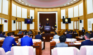 경산시의회, 제254회 임시회 개회